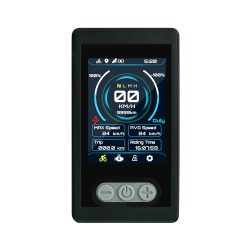 Ebike Display Flipsky Ebike TFT Color Display V2.0 Advanced Display mit GPS-Funktion IP65 Wasserdicht für Ebike