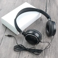 Universal 3,5mm Wired Computer Kopfhörer Faltbare Tragbare Musik Gaming Headset Noise Cancelling Sport Kopfhörer Stereo Headset