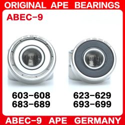 10 Stück ABEC-9 Lager 684 608 685 604 605 686 688 687 693 694 695 696 698 623 624 625 626 627 628 629 607 Z ZZ RS 2RS Kugellager
