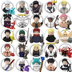WM6200 WM6201 WM6202 WM6140 WM6139 Jujutsu Kaisen Bausteine Mini-Actionfiguren Itadori Yuji Gojo Satoru Ryomen Geschenke Spielzeug