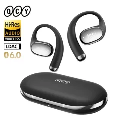 QCY, QCY Crossky R70 CT02 Open-Ear Sport Wireless-Kopfhörer Bluetooth 6.0 Hi-Res LDAC Ohrbügel Kopfhörer Drahtlose Lade-Ohrhörer 52 Stunden