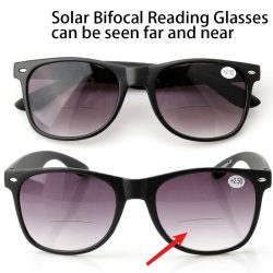 +1,0 ~ +3,5 Solar-Bifokale Lesebrille kann weit und nahe Presbyopie-Brille gesehen werden