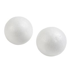 10 stücke Party Hochzeit Dekoration Modellierung Handwerk massiven Schaum Ball Styropor Kugeln runden Baum weiß 50mm-100mm