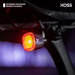 XOSS XR01 Fahrrad Rücklicht Smart Auto Bremse Sensing Rücklicht LED Lade Wasserdicht Radfahren Rücklicht Fahrrad Zubehör