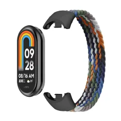 Geflochtene Solo-Loop für Xiaomi Mi Band 10 9 8, elastisches Ersatz-Correa-Armband, Xiaomi Smart Band 8 9 10, NFC-Armband-Zubehör