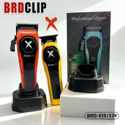 BRDCLIP, BRDCLIP Profi Haarschneidemaschine Haarschneidemaschine Wiederaufladbar Haarschneidemaschine für Friseure Verstellbar Haarschneidemaschine Kabellos LED-Anzeige Haarschneidemaschinen-Set BRD-619