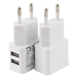 5V 2A USB Ladegerät Reise Wand Lade Kopf Handy Dual USB Ladegerät AC Adapter Tragbare EU Stecker für iPhone Xiaomi Samsung