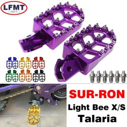 Motorrad CNC Fußrasten Pedal Montage Pedale Retrofit Halterung Für Sur-Ron Surron Sur ron Light Bee S X elektrische Off-Road Bike
