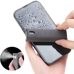 2-in-1-Mikrofaser-Bildschirmreiniger, Sprühflasche, Handy, Tablet, Computer, Mikrofasertuch, Reinigungstücher für iPhone, Samsung, Mi
