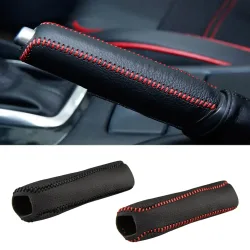 Leder-Getriebe-Handbremsenabdeckung, Auto-Innenraum, für Volkswagen VW Golf 4 5 6 7 MK4 MK5 MK6 MK7 GTI R Tiguan Jetta MK4 MK5 MK6
