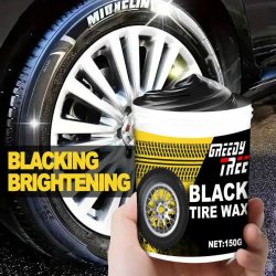 Reifenglanzspray und -verband ? Hochglänzender schwarzer Reifenpolitur mit UV-Schutz, langlebige Reifenbeschichtung für Autos ? Wiederherstellung