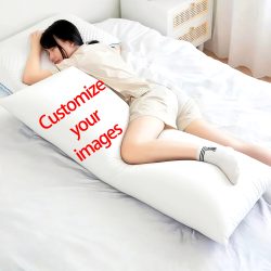 Anpassbarer Ganzkörper-Kissenbezug, Anime-Star Cartoon Realistische Figur, Schlaf-Ganzkörper-Kissenbezug
