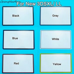 1 Stück für New 3DS XL NEW 3DS LL Oberes Spiegelglas Objektivabdeckung LCD-Bildschirmschutz Kompatible Reflektorlinse