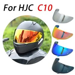 C10 Motorradhelm-Visierlinse für C10, ersetzt Anti-UV, kratzfest, staubdicht, Windschutz, Motorradzubehör für HJC C10