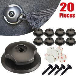 Auto Stamm Haken Organizer Zurück Hinten Fracht Montage Gepäck Net Befestigung Verschluss Hooker Auto Modifiziert mit Schraube Klebeband Kit