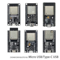 ESP32-Entwicklungsboard, WiFi + Bluetooth, extrem geringer Stromverbrauch, Dual-Core, ESP-32, ESP-32S, ESP 32, ähnlich ESP8266