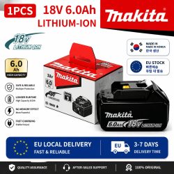 100 % kompatibler Makita 18V 6000mAh Li-Ionen-Akku ? BL1860B BL1850 BL1840, Hochleistungs-Akku für Elektrowerkzeuge