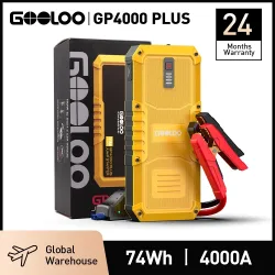 GOOLOO 4000A Starthilfe-Powerbank 20000mAh Starthilfegerät Auto-Booster Externe Batterie 12V Startvorrichtung für Benzin Diesel Powerbank