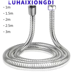 Flexibler Sanitärschlauch aus Edelstahl, Duschkopfrohr, flexibles Badezimmerrohr, 1?3 m, Badzubehör