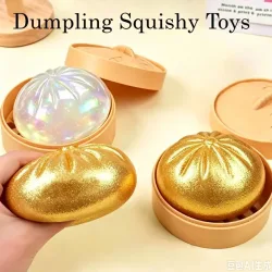 HOT Bunte Simulierte Dampfnudel Squishy Überraschungsbox 1-6 Stück mit Knödel-Sensorik-Quetschspielzeug zur Stresslinderung