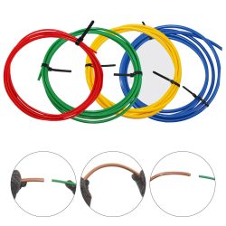 1 Stück eingebauter Biegestreifen für Kupferrohre, Biegewerkzeug für Klimaanlagen, 1/4, 3/8, 1/2, 5/8 Zoll CT-205 PE-Kunststoffbiege-Set