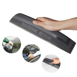 Handlicher Rakel aus weichem Silikon, kratzfest, kein Lärm, keine Beschädigung, Farbe, Autoverpackung, Werkzeuge, Zubehör für Wasser, Fensterwischer, Trocknungsklinge
