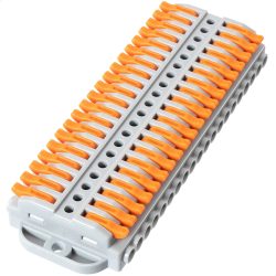 Hebel-Drahtmutter-Stecker, DIY-Drahtverbinder (24?12 AWG), einsteckbare elektrische Anschlussklemmen, Kabelanschluss, 0,2-4,0 mm2