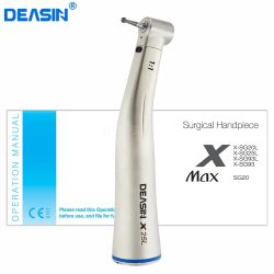 Dental Low Speed Handstück Gegenwinkel blauer Ring x25 x25l antike interne Wassers prüh faser optischen Griff