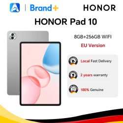Honor, HONOR Pad 10 Tablet 8 GB + 256 GB, 12,1 Zoll 120 Hz 2,5 K (2560 x 1600) Display, Snapdragon 7 Gen 3 10100 mAh Akku, MagicOS 9.0 (Android 15), 8 MP Kamera, Bluetooth 5.3, WIFI 6