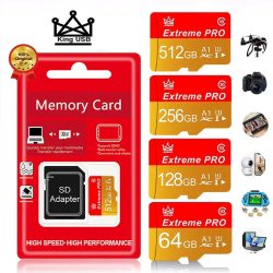 Zuverlässige Speicherkarte 16GB / 32GB / 64GB / 256GB und Micro SD-Karte SD-Karten TF-Karten Schnelles Lesen und Schreiben Klasse 10 für Überwachungskameras