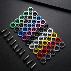 10 Stück Scooter-Befestigungsschrauben Lenkerschrauben Unterlegscheiben für Dualtron 1 2 3 Thunder Eagel Ultra Zero 9 Teile Auto-Dekoschrauben