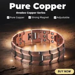 Magnetisches Armband für Herren, 3500 Gauss, 3-fach stärker, Magnettherapie-Verbindungsarmbänder, bestes Weihnachtsschmuckgeschenk