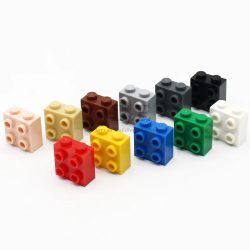50 stücke Moc Ziegel modifiziert 1x2x1 2/3 mit Stollen auf 1 Seite Bausteine 22885 DIY erleuchten kompatibel montiert kreative Spielzeuge