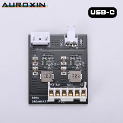 DreamPSU USB C 12V3A Netzteilplatine für SEGA Dreamcast Spielkonsole, Ersatz-Netzteil für DC