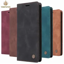 Leder-Brieftaschenhülle für Samsung Galaxy A73 A56 A55 A54 A53 A36 A35 A34 A33 A25 A24 A23 A16 A26 A15 A14 A13 A17 A18 Flip Cover