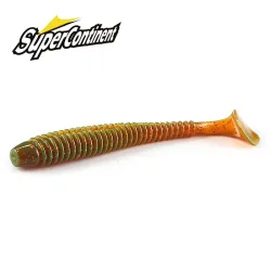 2023 HEIßER Auswirkungen Ring Shad Angeln Locken Weiche 63mm 80mm 97mm Kunststoff Köder Swimbait Jigging LureBait barsch Köder