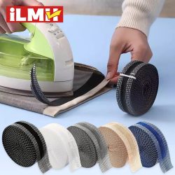 iLMH Selbstklebendes Hosenkantenband zum Aufbügeln ohne Nähen, DIY-Stoffklebeband für schnelle Reparaturen an Jeans und Kleidung