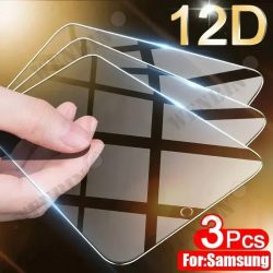3 Stück gehärtetes Glas für Samsung S26 S25 S24 S23 S22 Ultra Plus A57 A56 A37 A36 A17 A16 Displayschutzfolie Vollschutzglas