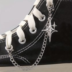 2 Stück Sternanhänger für Schuhketten, dekorative Accessoires für Schuhe und Stiefel, geeignet als Geburtstags- oder Weihnachtsgeschenke