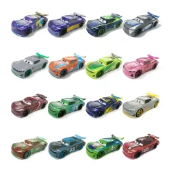 Pixar Cars Anfänger-Rennwagen 1/55 Metall-Druckguss-Modellauto Legierungsmaterial Anime-Figur Cartoon-Auto Spielzeug Geburtstagsgeschenke