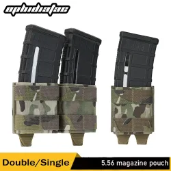 OPHIDIANTAC FAST 5.56 Einzel-/Doppel-/Dreifach-Magazintasche TAC Vest Mello Zubehörtasche MAG-Tasche