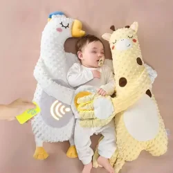 Baby-Schlafkissen für Neugeborene, Klopfpuppe mit beruhigender Handfläche, Fernbedienung, elektrisches Baby-Handkissen, beruhigendes Handflächenklopfen