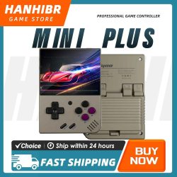 MIYOO Mini Plus Retro Pocket Emulator 3,5 Zoll OCA IPS Linux Handheld-Konsole 3000mAh Multi-Emulator Klassische Videospielkonsole Geschenk