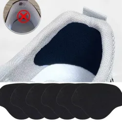 6-teiliges Schuhreparatur-Set mit Selbstklebenden Flicken für Schuhinnenbereich, Leder-Fersenpolster, Schuhkleber und Sohlenreparatur