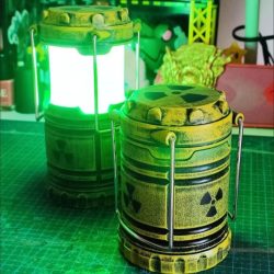 Mini-Nuklearreaktor-Nachtlicht als Laterne, Geschenk, Neuartige Lampe für Paare, Ausgefallene Schlafzimmerdekoration, Leuchtende Party-Deko