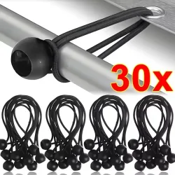 Elastische Outdoor-Ballseil-Bungee-Seile, tragbare Zeltbefestigung, Planen-, Markisen- und Überdachungs-Hochleistungs-Zeltbinder für Unterstände und Ladung