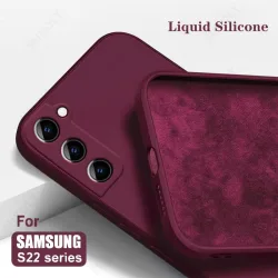 Flüssigsilikonhülle für Samsung Galaxy S26 S25 FE S26 S24 S23 S22 Ultra Plus A57 A37 A18 A56 A17 A16 A36 A54 A55 5G, weiche Schutzhülle