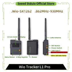Wio Tracker L1 Pro Meshtastic Node LoRa Mesh-Kommunikation 868MHz 915MHz 1,3-Zoll-OLED-Display Batterie NRF52840 L76K GPS