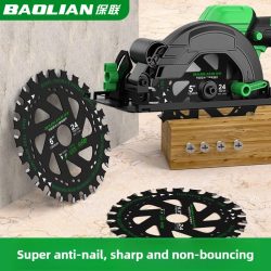 Baolian Lithium-Batterie-Sägeblatt, Holzbearbeitung, abwechselnder Zahn, 4/5/6 Zoll, Schneidemaschine, Kreissägeblatt, energiesparender Typ