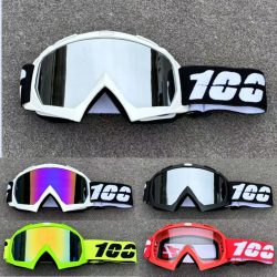 100er Motorradbrille, Fahrradbrille, Outdoor, Off-Road, Ski, Sport, MX, ATV, Dirt Bike, Rennbrille, Motocross-Brille, Fahrrad, Google